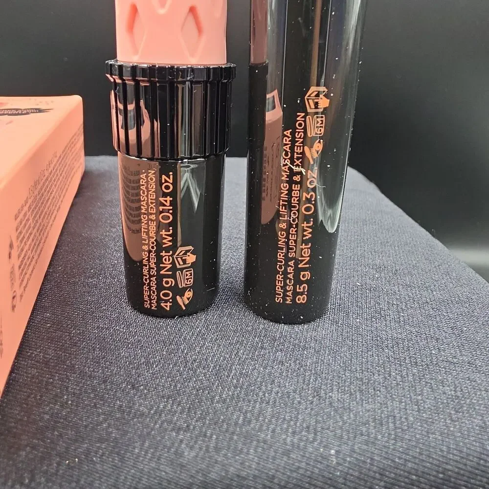 Benefit GET ROLLIN Roller Lash Super Curling & Lifting Mascara full +travel NIB